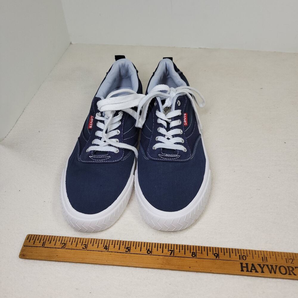 Levis Shoes Womens Naya Size 8.5 Blue 529794 Sneakers Comfort Casual Denim Jean - Picture 3 of 15